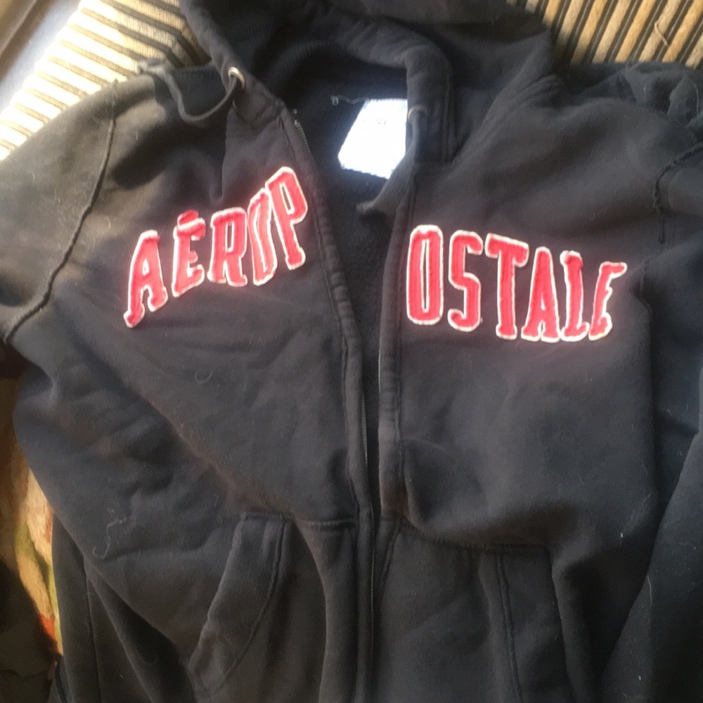 Aeropostale Men’s Large Lined ZIP up Jacket